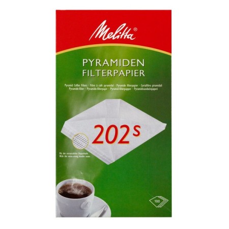 Filtres en forme de pyramide Melitta 100 pièces