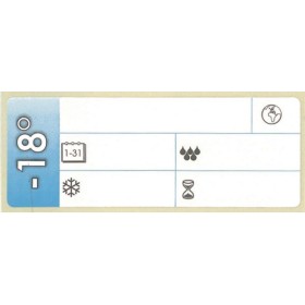 Webstar Rotolo di etichette con 500 etichette 1 rotolo