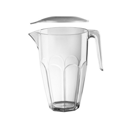 GOLDPLAST Pichet réutilisable Summer avec couvercle 3 pièces