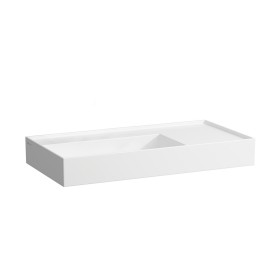 Vasque LAUFEN Kartell 90 x 46 cm, avec tablette à droite, sans trou de robinet