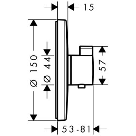 hansgrohe Ecostat S Thermostat