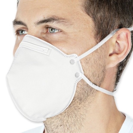 Hygostar Maschera di protezione respiratoria FFP2 100 pezzi (10 x 10)