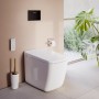 VitrA V-Care Prime WC-doccia a pavimento senza bordo di scarico - vista dettagliata