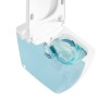VitrA V-Care Prime WC-doccia a pavimento senza bordo di scarico - vista tecnica