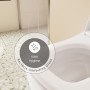 VitrA V-Care Prime WC-doccia a pavimento senza bordo di scarico - vista dettagliata