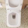 VitrA V-Care Prime WC-doccia a pavimento senza bordo di scarico - vista dettagliata