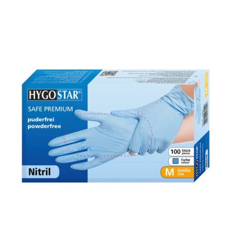 HYGOSTAR SAFE PREMIUM Einweghandschuhe 100 Stück