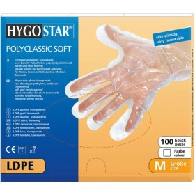 Guanti monouso HYGOSTAR Polyclassic Soft 100 pezzi