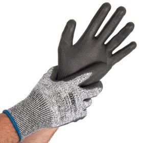 Gants de protection contre les coupures HYGOSTAR CUT SAFE 10 paires