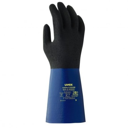 Gants chimiques en coton uvex rubiflex S XG35B 10 paires