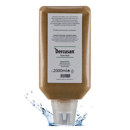 Detergente per la pelle Dercusan Power Wash, Forte 6 pezzi