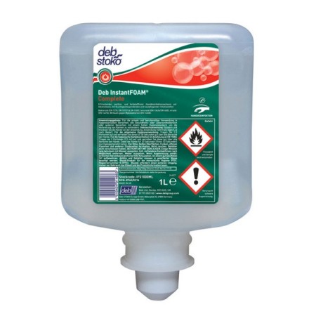 SC Johnson Detergente istantaneo in schiuma Deb Complete, disinfezione 6 pezzi