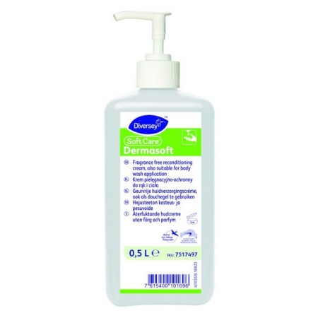 Crema per la cura della pelle Soft Care Dermasoft 10 bottiglie