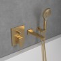 Villeroy & Boch Architectura Square Unterputz-Einhebel-Armatur - technische Ansicht