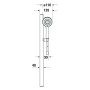 Duravit Brauseset mit Handbrause 3jet 11 cm MinusFlow - Detailansicht
