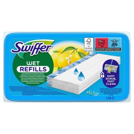 Lingettes Swiffer Wet Citrus Fresh 6 Paquets