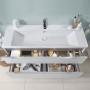 Villeroy & Boch Subway 3.0 Mobile lavabo 130 cm, con 1 foro per rubinetto, con troppopieno