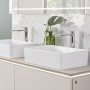 Robinet de lavabo surélevé Villeroy & Boch Liberty à levier unique - vue détaillée