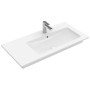 Villeroy & Boch Venticello Schrankwaschtisch Becken rechts 100 x 50 cm, mit 1 Hahnloch und Überlauf - Detailansicht