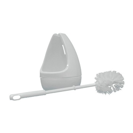 Webstar Ensemble brosse WC avec nettoyeur de rebord 1 pièce