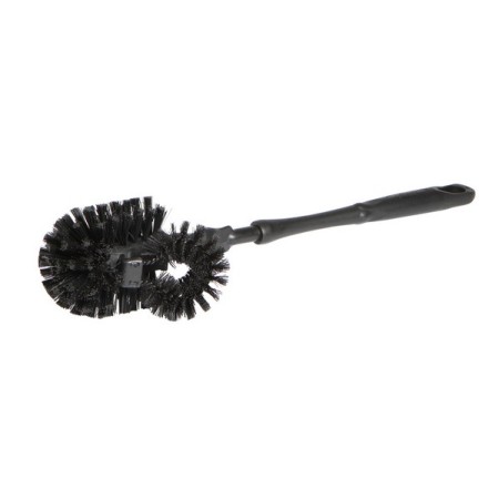 Spazzola WC Flex Ebnat con pulitore per bordo 4 pezzi