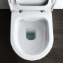 LAUFEN Kartell WC sur pied à chasse d'eau encastrée, sans rebord - vue détaillée