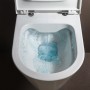 LAUFEN Kartell WC sur pied à chasse d'eau encastrée, sans rebord - vue technique