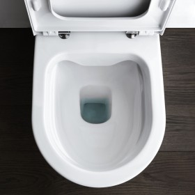 LAUFEN Kartell Stand-WC Tiefspüler, spülrandlos
