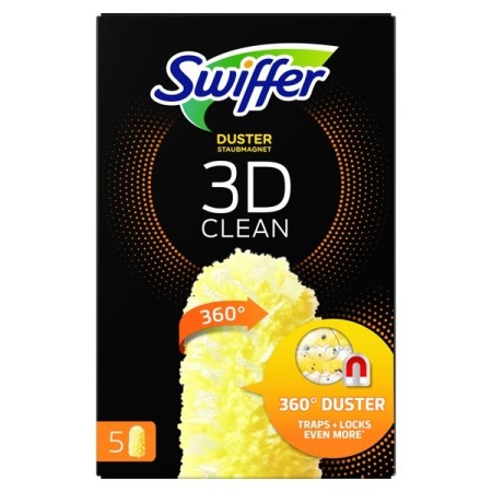 Swiffer Magnete per polvere 3D 360° 6 confezioni