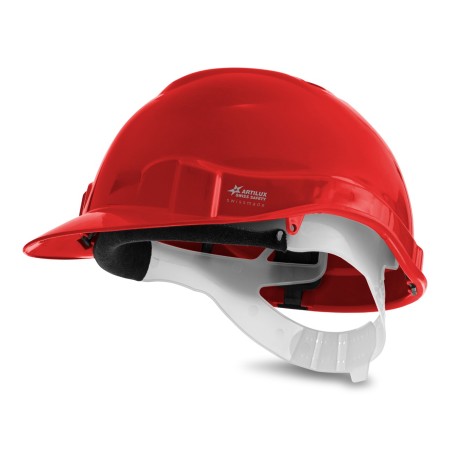 Artilux ARTITOP®SH100 Schutzhelm Pin Lock rot