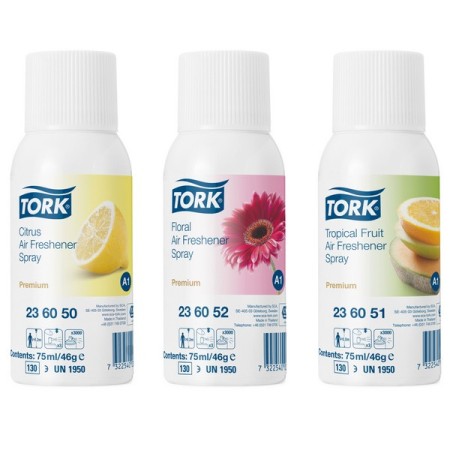 Tork Premium Duftpatrone für Lufterfrischer – A1 System 12 Flaschen