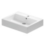 Lavabo Duravit Vero 60 cm avec 1 trou de robinet - vue détaillée