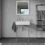 Lavabo Duravit Vero 60 cm avec 1 trou de robinet