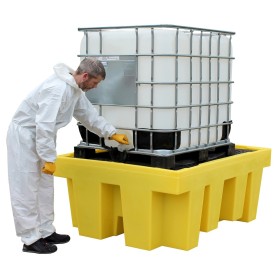 WOLFBAG IBC-Auffangpalette (mit Gitterrost)