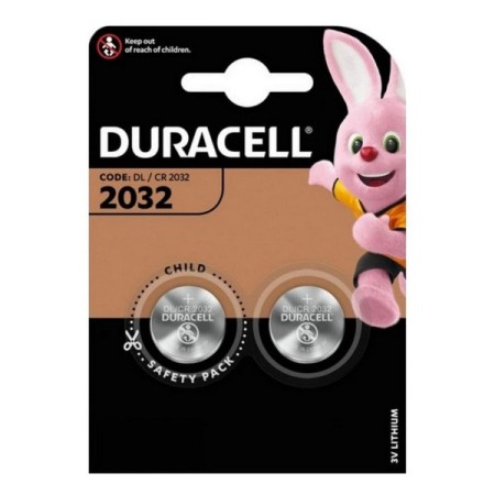 Pile bouton Duracell CR2032 3V Lithium 20 unités (10 x 2)