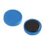 Hygostar Tafelmagnete detektierbar blau Durchmesser 3 cm 20 Stück