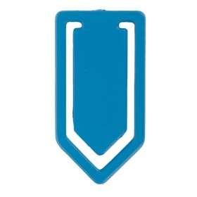 Hygostar Büroklammern detektierbar blau B: 5 cm L:2.5 cm 50 Stück