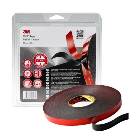 3M Nastro adesivo VHB 5952-F/IPS 4 rotoli