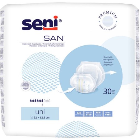 Seni San Uni 120 pezzi (4 x 30)
