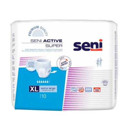 Seni Active Super X-Large 10 pezzi