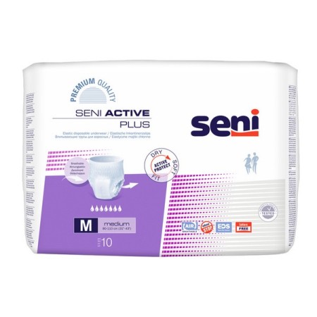 Seni Active Plus Medio 80 pezzi (8 x 10)