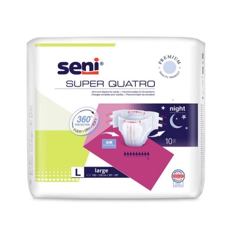 Seni Super Quatro Large 10 Stück