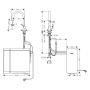 hansgrohe Aqittura M91 SodaSystem 210, Ausziehauslauf, 1 Strahlart, sBox lite, Starter Set - Detailansicht