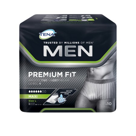 Essity Tena TENA Men Premium Fit Protective Underwear 40 Stück (4 x 10)