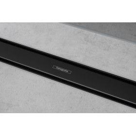 hansgrohe RainDrain Match Fertigset Duschrinne 60 cm, mit höhenverstellbarem Rahmen