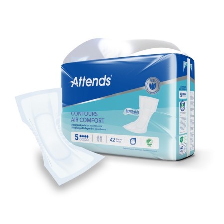 ATTENDS Contours Air Comfort Hygiene-Einlagen 42 Stück