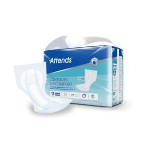 ATTENDS Contours Air Comfort Hygiene-Einlagen 84 Stück (4 x 21)