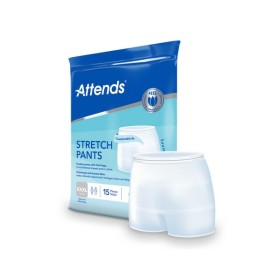Culotte de fixation ATTENDS Stretch Pants avec ouverture pour les jambes 15 pièces