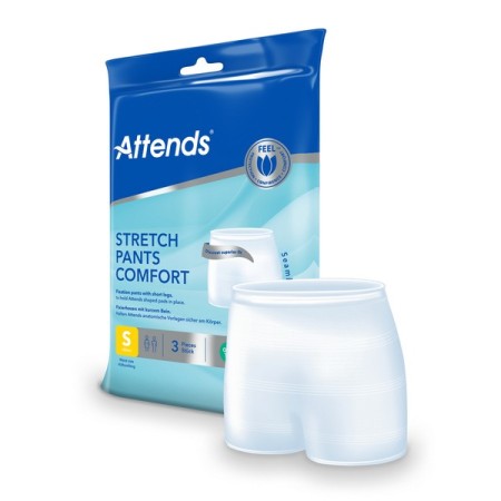 ATTENDS Stretch Pants Comfort mit Beinansatz 3 Stück