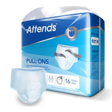 ATTENDS Culottes 64 pièces (4 x 16)